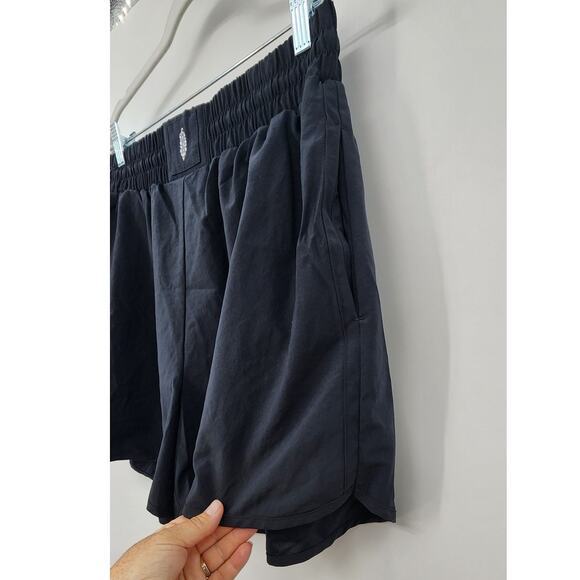 Free People Speed It Up Shorts Medium Black Running - Picture 7 of 11